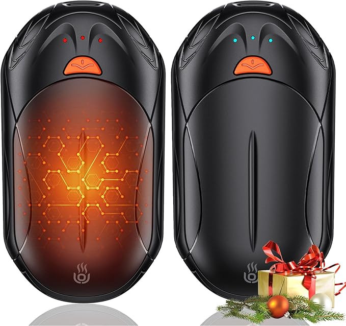 Hand Warmers Rechargeable 2 Pack,AI 6000mAh Rechargeable Hand Warmer,20Hrs Long Heating Electric ... | Amazon (US)