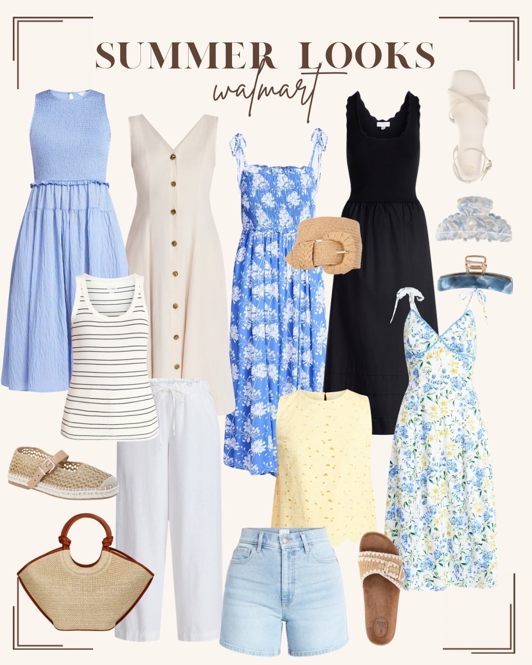 Summer fashion finds from Walmart // summer dresses // linen pants 

#LTKSeasonal