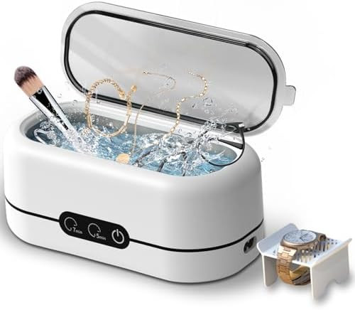 Miorcols Ultrasonic Jewelry Cleaner, 48KHz Ultra Sonic Cleaner Machine | Amazon (US)
