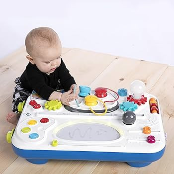 Baby Einstein Curiosity Table Activity Station Table Toddler Toy with Lights and Melodies, Ages 1... | Amazon (US)