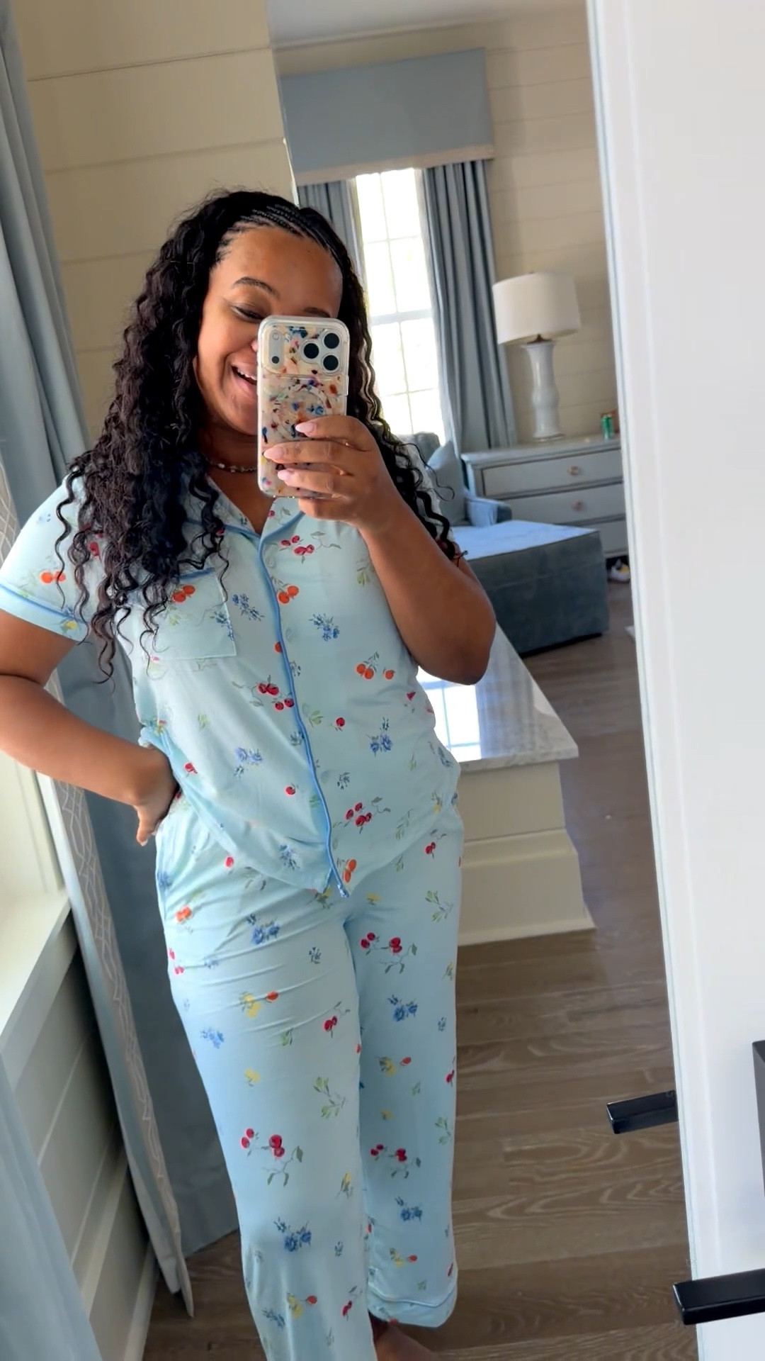 My look for less pajamas in a capri style!! 

#LTKmomlife #LTKdayinmylife #LTKSeasonal