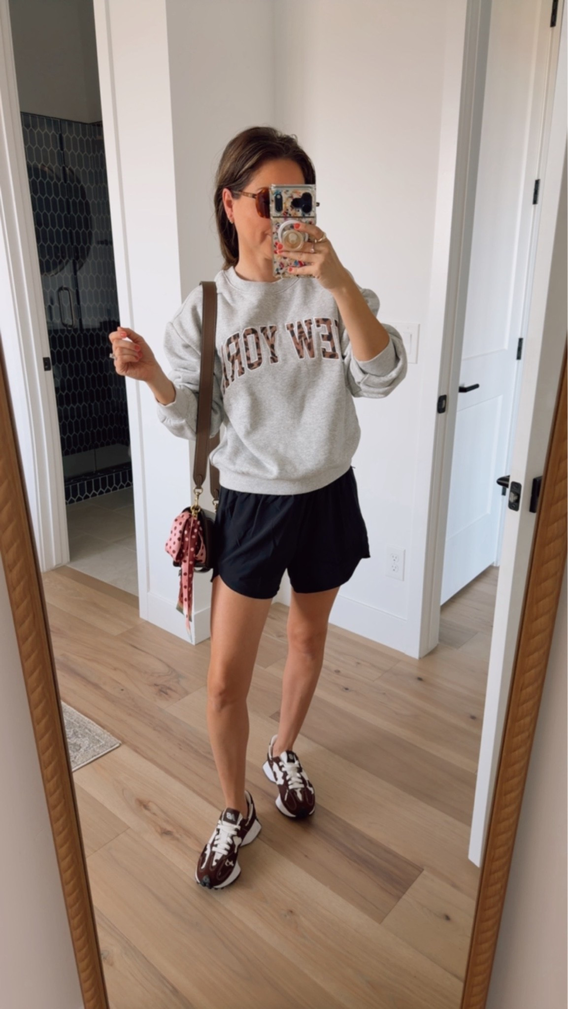 Ny sweater xs 
Shorts xs 
Shoes tts

#LTKgrwm #LTKActive #LTKPetite