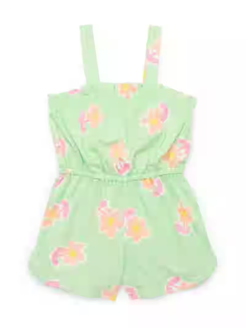 365 Kids from Garanimals Girls Mix and Match Elevated Romper, Sizes 4-10 | Walmart (US)