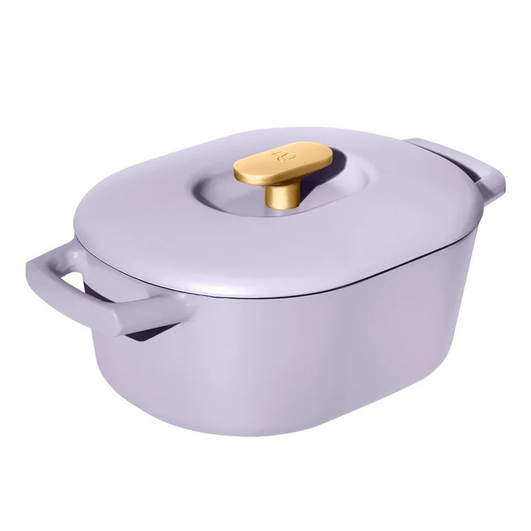 Beautiful 6 Quart Enamel Dutch Oven, Lavender by Drew Barrymore - Walmart.com | Walmart (US)