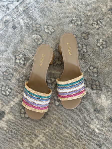 The cutest shoes for spring and summer from J.Crew. These would look great with white jeans, denim shorts or a casual sundress  

#LTKfindsunder100 #LTKshoecrush #LTKSeasonal