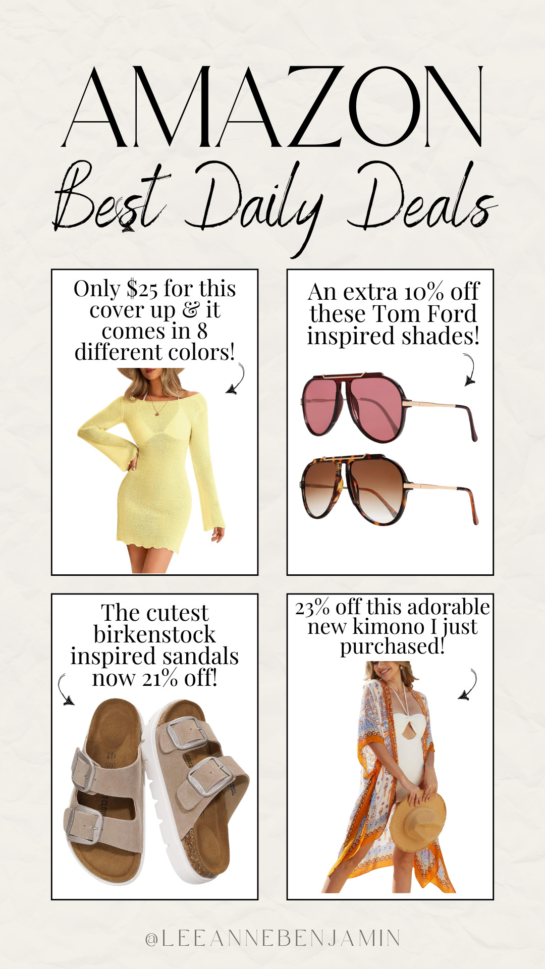 Best Daily Deals on Amazon today! 

 #LTKootd #LTKSaleAlert #LTKTravel