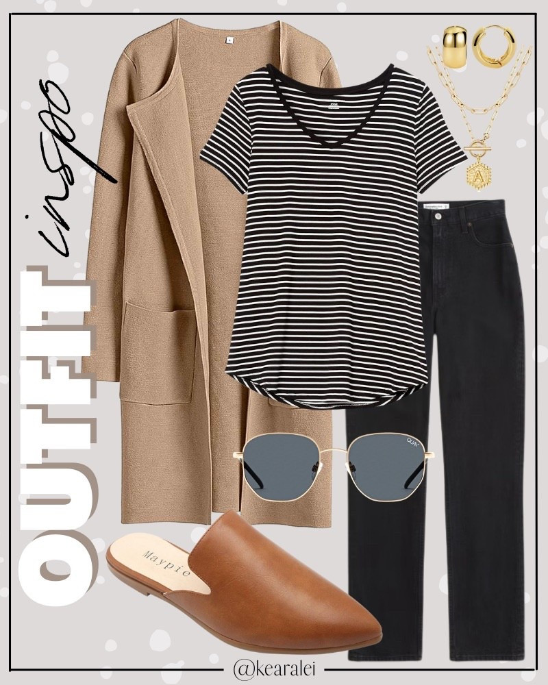 Fall winter outfit teacher outfit business casual outfits neutral style cool mom outfit momiform J Crew j.crew coatigan look for less lookalike coat cardigan looks for less street style Amazon fashion affordable outfits long tan beige coatigan black striped shirt high rise straight leg Black jeans denim regular petite length tan leather mules oversized wool coat casual mom outfit momiform || #mango #jcrew #amazon #fashion
.
.
sale alert Amazon fashion, teacher outfits, business casual, casual outfits, neutrals, street style, Midi skirt, Maxi Dress, Swimsuit, Bikini, Travel, skinny Jeans, Puffer Jackets, Concert Outfits, Cocktail Dresses, Sweater dress, Sweaters, cardigans Fleece Pullovers, hoodies, button-downs, Oversized Sweatshirts, Jeans, High Waisted Leggings, dresses, joggers, fall Fashion, winter fashion, leather jacket, Sherpa jackets, Deals, shacket, Plaid Shirt Jackets, apple watch bands, lounge set, Date Night Outfits, Vacation outfits, Mom jeans, shorts, sunglasses, Disney outfits, Romper, jumpsuit, Airport outfits, biker shorts, Weekender bag, plus size fashion, Stanley cup tumbler, boots booties tall over the knee, ankle boots, Chelsea boots, combat boots, pointed toe, chunky sole, heel, high heels, mules, clogs, sneakers, slip on shoes, Nike, adidas, vans, dr. marten’s, ugg slippers, golden goose, sandals, high heels, loafers, Birkenstocks, Steve Madden Target, Abercrombie and fitch, Amazon, Shein, Nordstrom, H&M, forever 21, forever21, Walmart, asos, Nordstrom rack, Nike, adidas, Vans, Quay, Tarte, Sephora, lululemon, free people


#LTKootd #LTKWorkwear #LTKGiftGuide