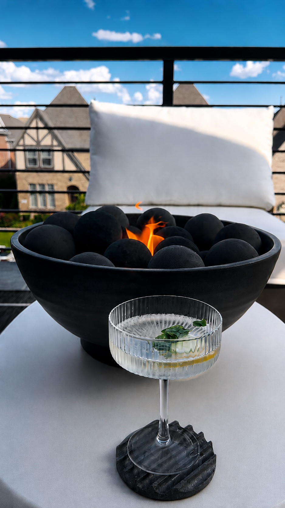 Outdoor spritz season is officially here 🍋✨ Linking my patio favorites — the tabletop fire bowl, ribbed coupe glasses, modern coasters, and cozy outdoor accents that make happy hour at home feel elevated.

Shop the look on my LTK 🖤#LTKFinds #PatioStyle #OutdoorLiving #HugoSpritz #HomeBar #PatioDecor #OutdoorEntertaining #AmazonHome #ModernHome

#LTKHome #LTKHome