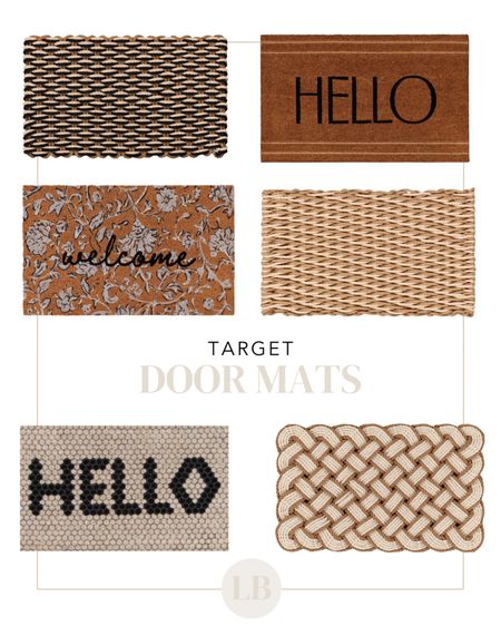 Pretty door mats from Target 

#LTKSeasonal #LTKhome