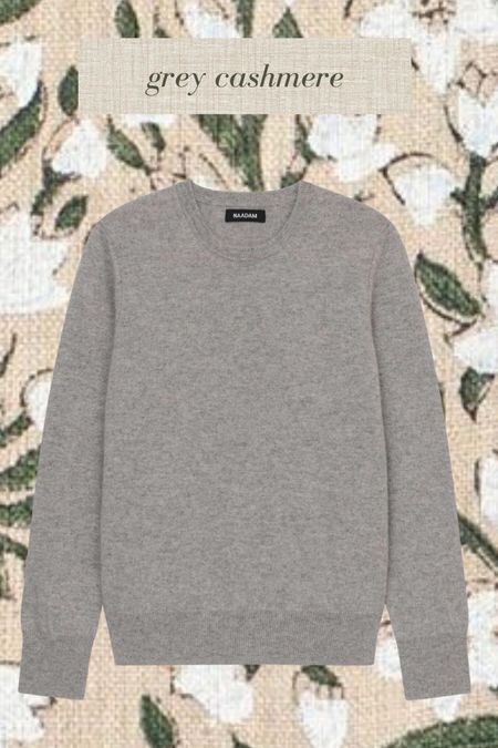Grey sweaters grey cashmere grey oversized sweater

#LTKsalealert #LTKstyletip #LTKunder100
