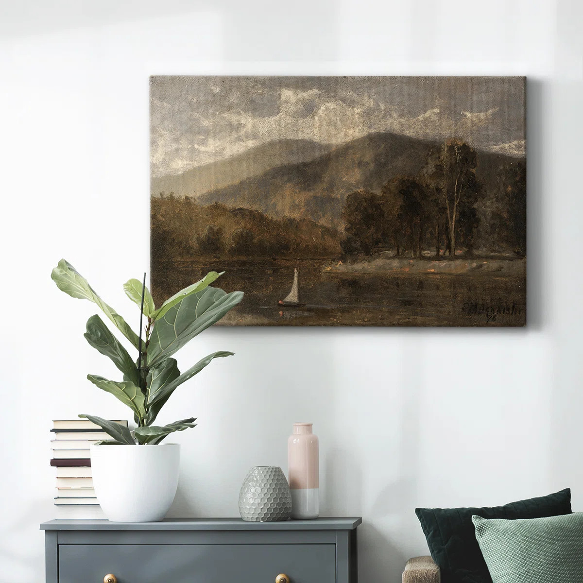 " Vintage Landscape - DCLXXXVII " | Wayfair North America