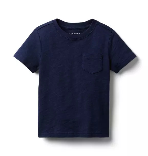 Slub Pocket Tee | Janie and Jack