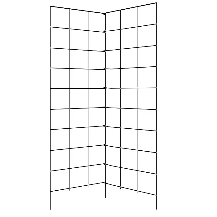 Two Panel Folding Trellis - Black - Gardener's Supply Company | Target