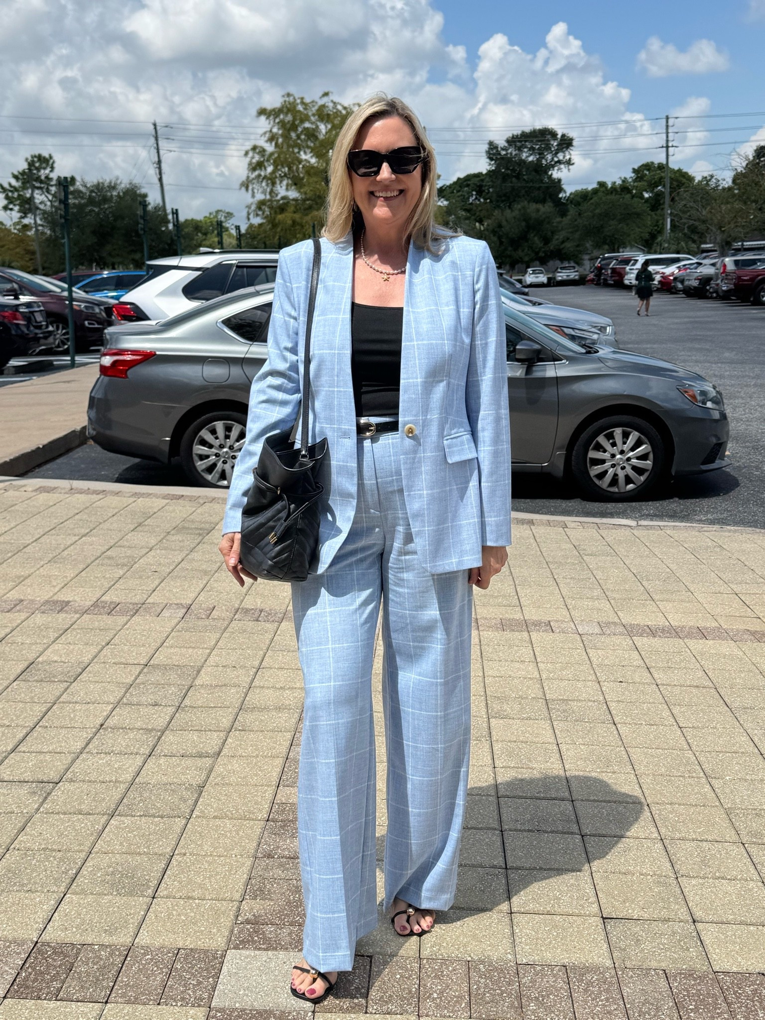 I wore this suit to work this week and someone asked if they could take my photo!  It’s a great work outfit! 

#ThisisAnn

#LTKWorkwear #LTKMidsize #LTKSeasonal