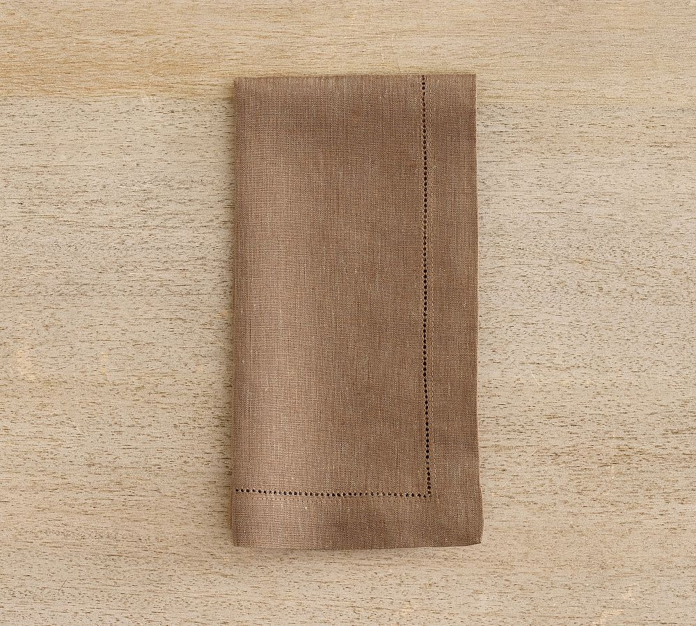 Belgian Linen Napkins - Set of 12 | Pottery Barn (US)