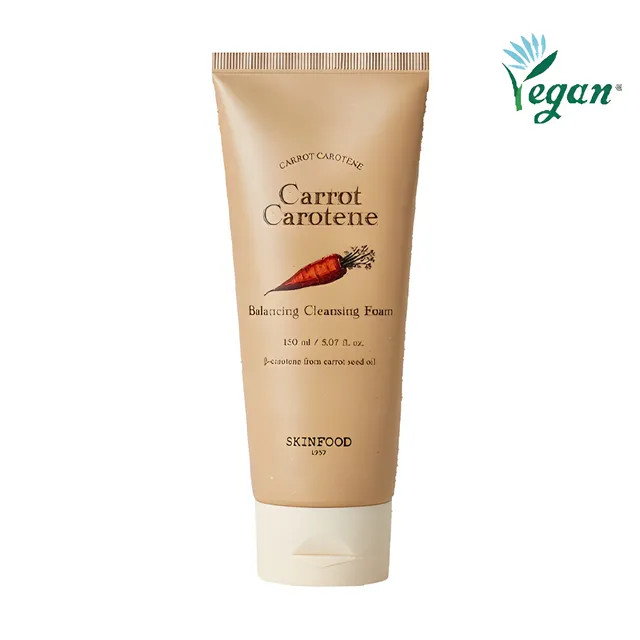SKINFOOD - Carrot Carotene Balancing Cleansing Foam | YesStyle.com