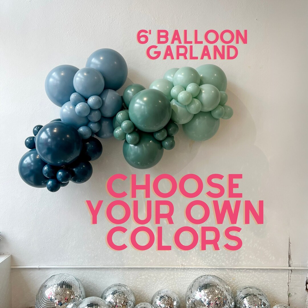 Balloon Arch Kit, DIY Garland, Custom, Bachelorette Party Decor, Birthday, Girl, Boy, Banner, Bri... | Etsy (US)