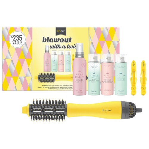 The Half Shot Blow Dryer Brush + Prep Rally Hair Primer Set | Sephora (US)