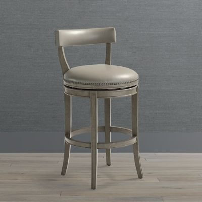 Henning Low Back Swivel Bar & Counter Stool | Frontgate