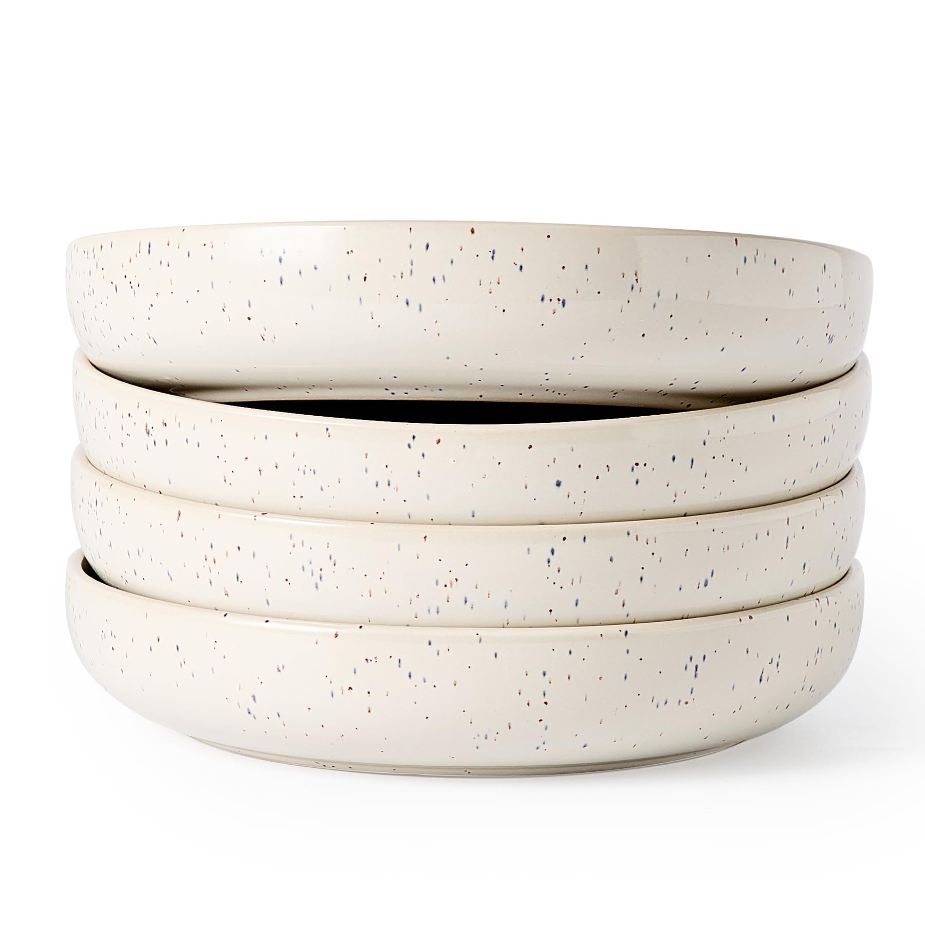 famiware Milkyway 33 oz Bowl Set, Pasta Bowls Set of 4, Salad Bowls, Double Reactive Glaze, Sturd... | Amazon (US)