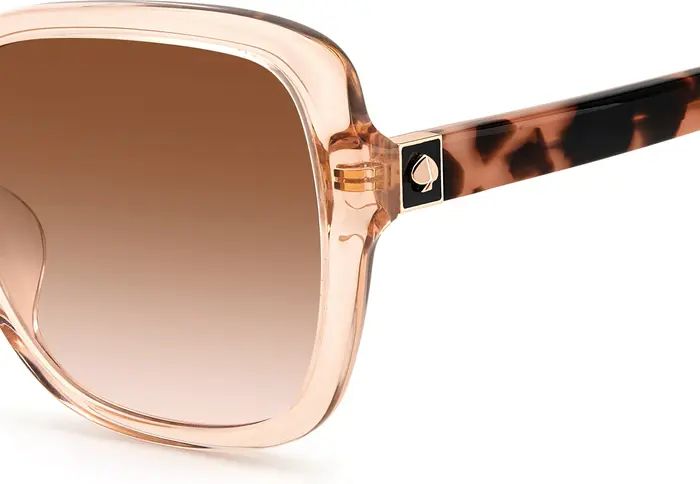 kate spade new york wilheminas 55mm gradient square sunglasses | Nordstrom | Nordstrom