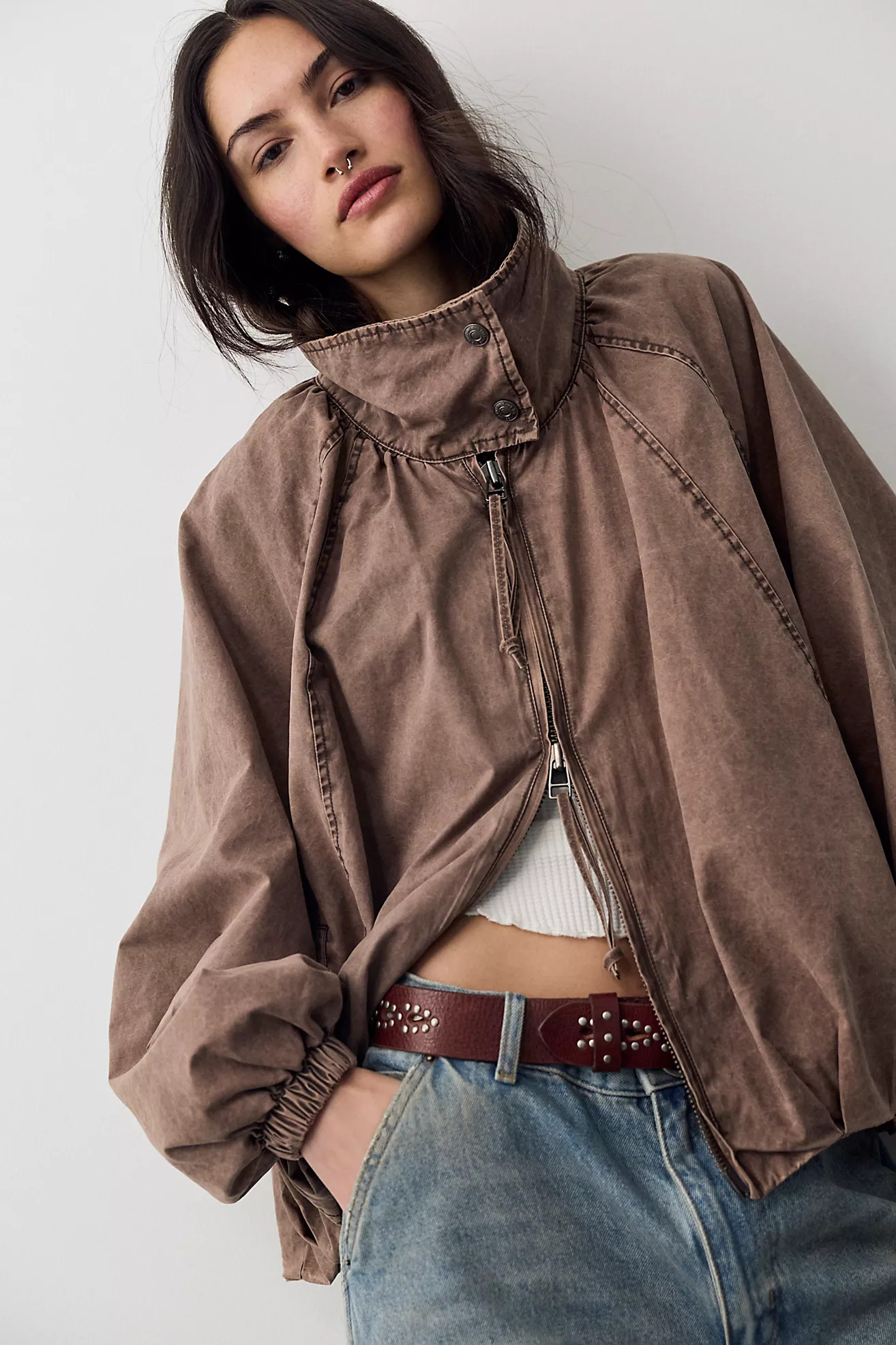 Chelsea Funnel-Neck Jacket | Free People (Global - UK&FR Excluded)