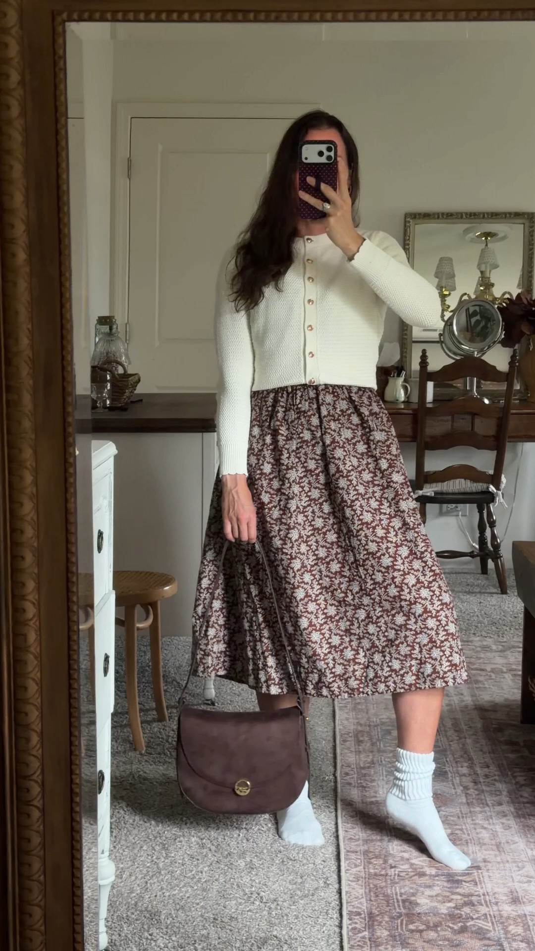 A cute + cozy fall outfit. Found the dress, cardigan, and purse all on Walmart!

#walmartpartner @walmartstyle

#LTKootd #LTKgrwm