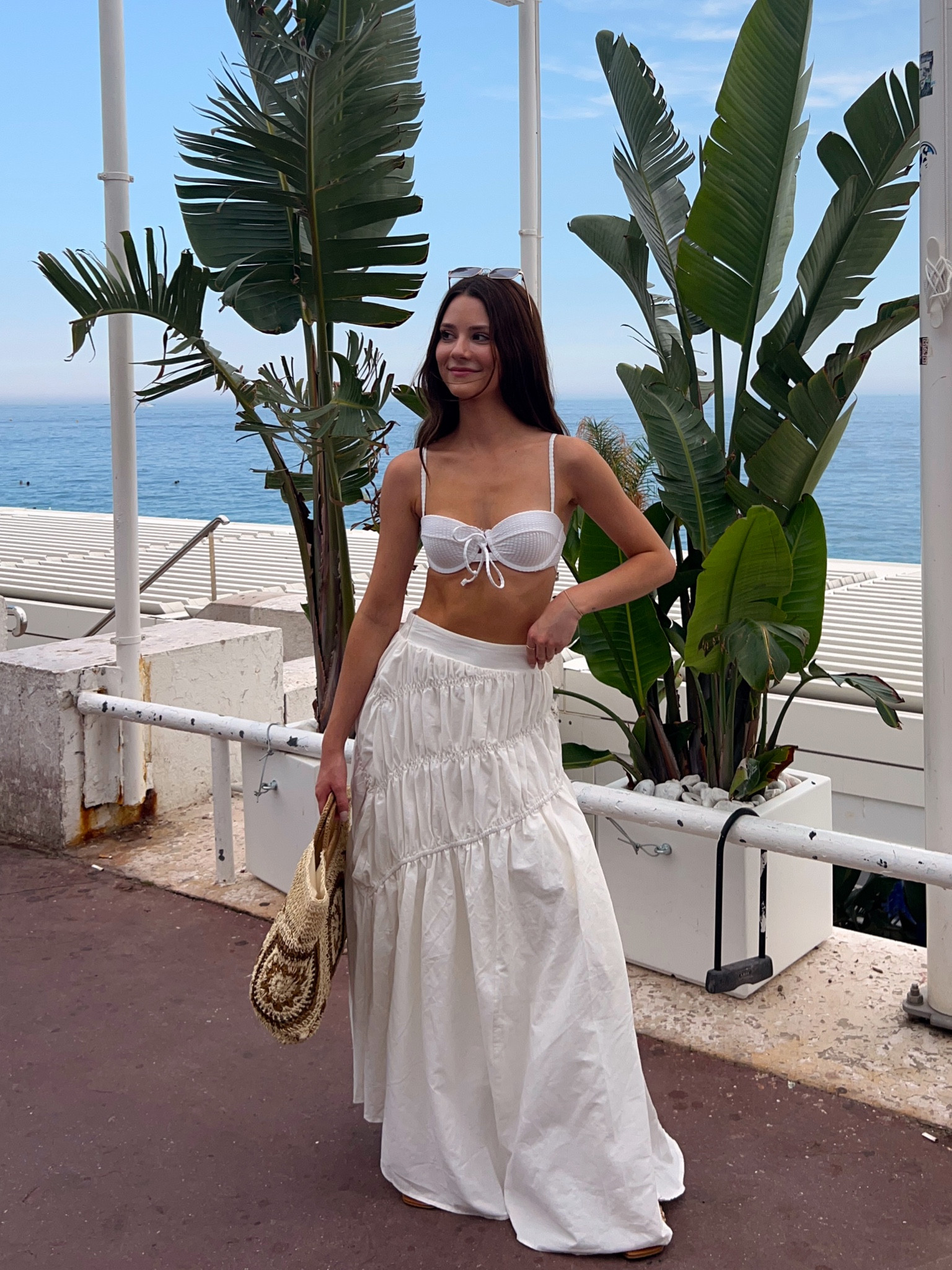 スケールモデル 新作 Zora Maxi Skirt - White curated on LTK スカート