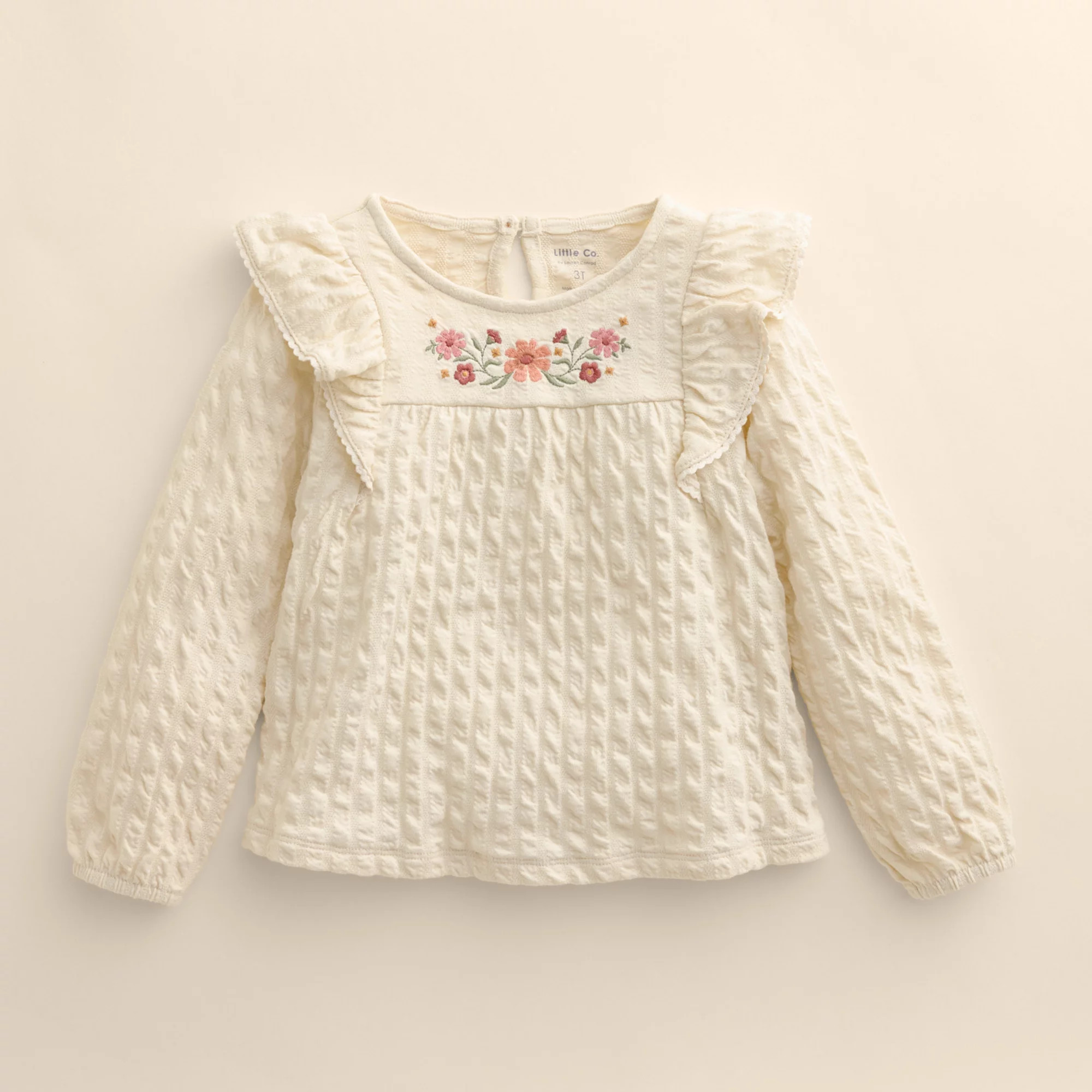 Baby & Toddler Girl Little Co. by Lauren Conrad Ruffle Babydoll Top | Kohl's