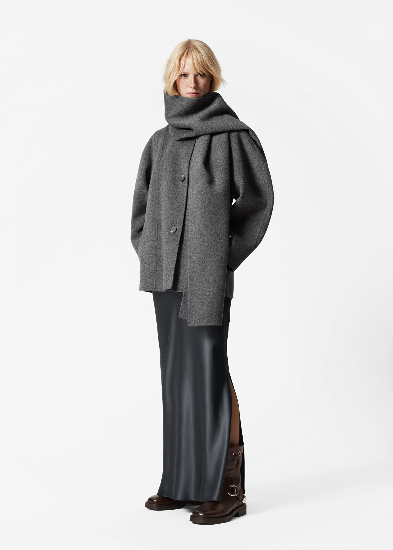 Wool Scarf Jacket | & Other Stories US