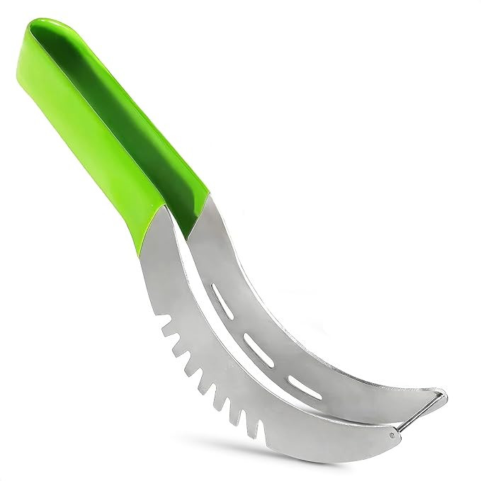 Watermelon Slicer Cutter Tool – Durable Stainless Steel Blade Watermelon Cutter with Ergonomic ... | Amazon (US)