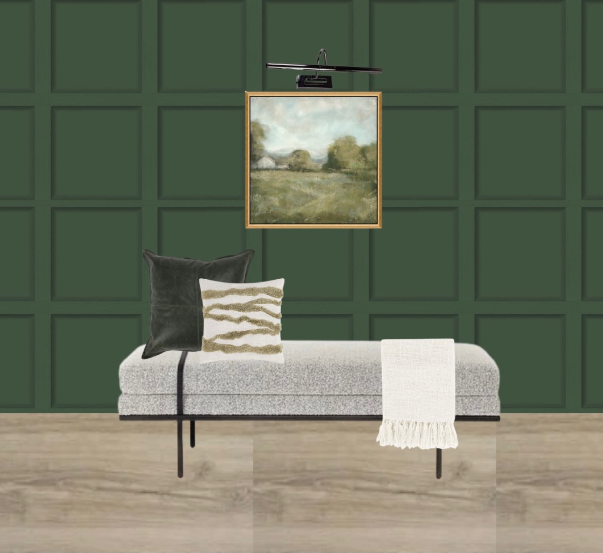 Entryway decor mood board. Entryway bench styling. Wall panelling. Hallway decor. 

#LTKhome #LTKU #LTKstyletip
