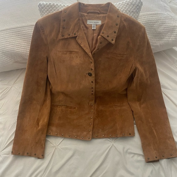 David Brooks‎ Suede Brown Jacket | Poshmark