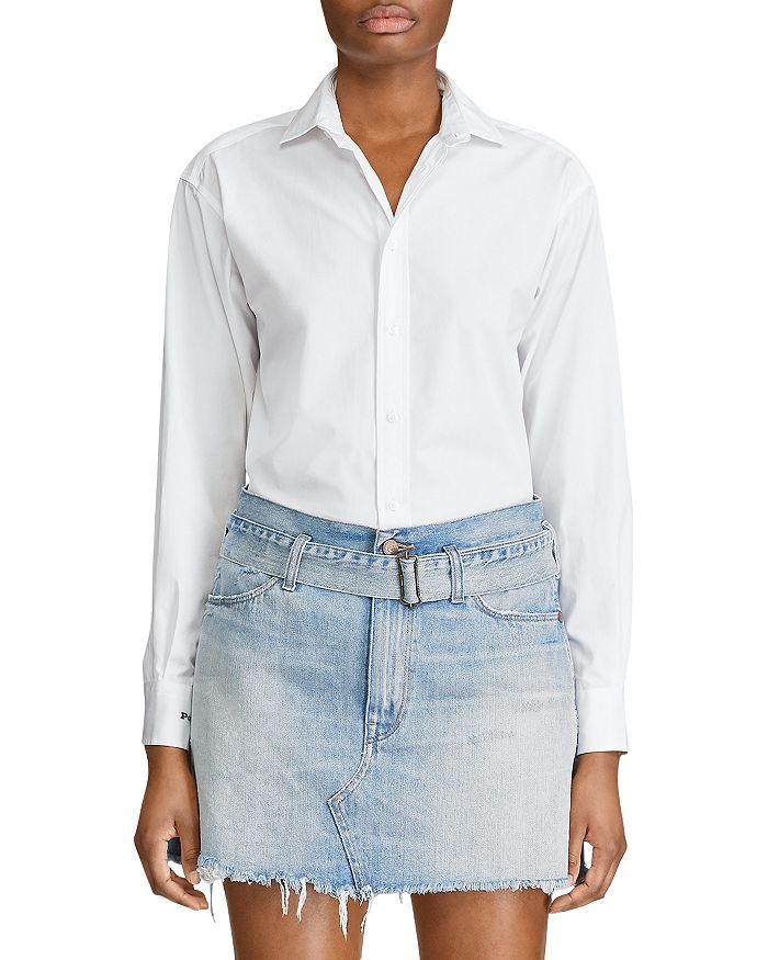 Cotton Broadcloth Shirt | Bloomingdale's (US)
