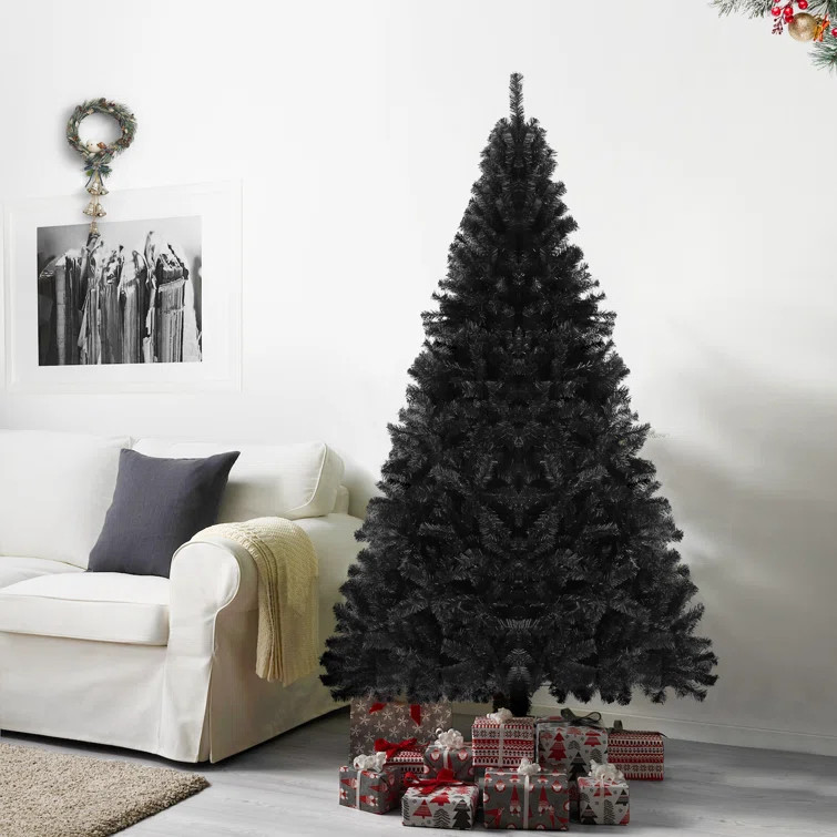 90" Black Spruce Christmas Tree | Wayfair North America