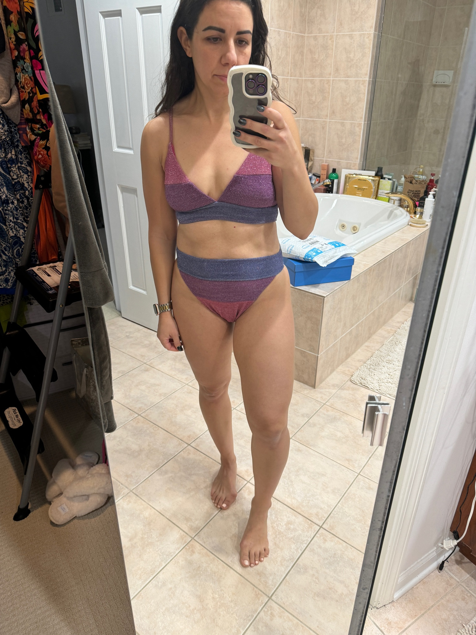 Beach riot bikini. Wearing a medium top and bottom. 

#LTKswim