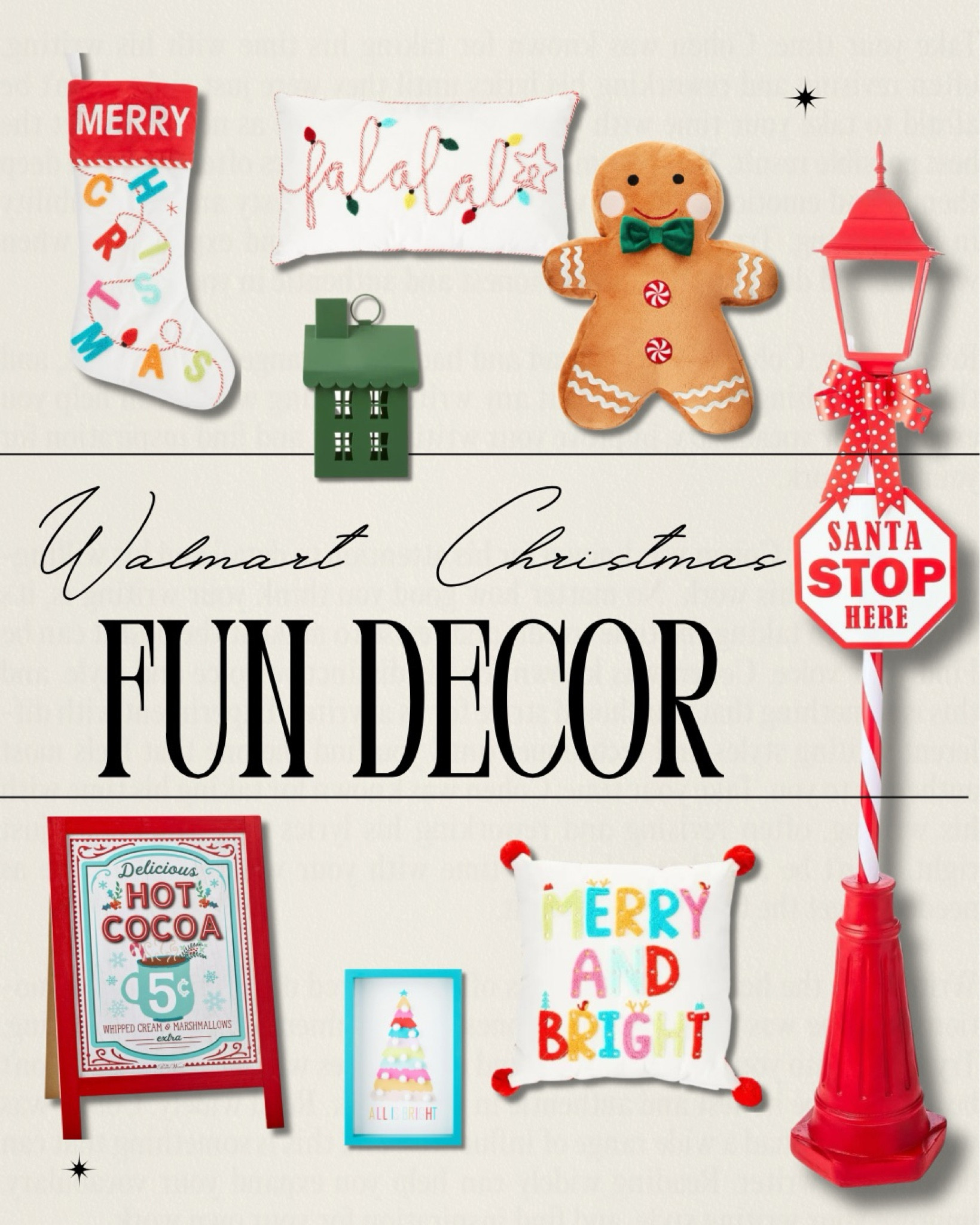 Fun cute Christmas decor for your house  

#LTKSeasonal #LTKHoliday #LTKhome