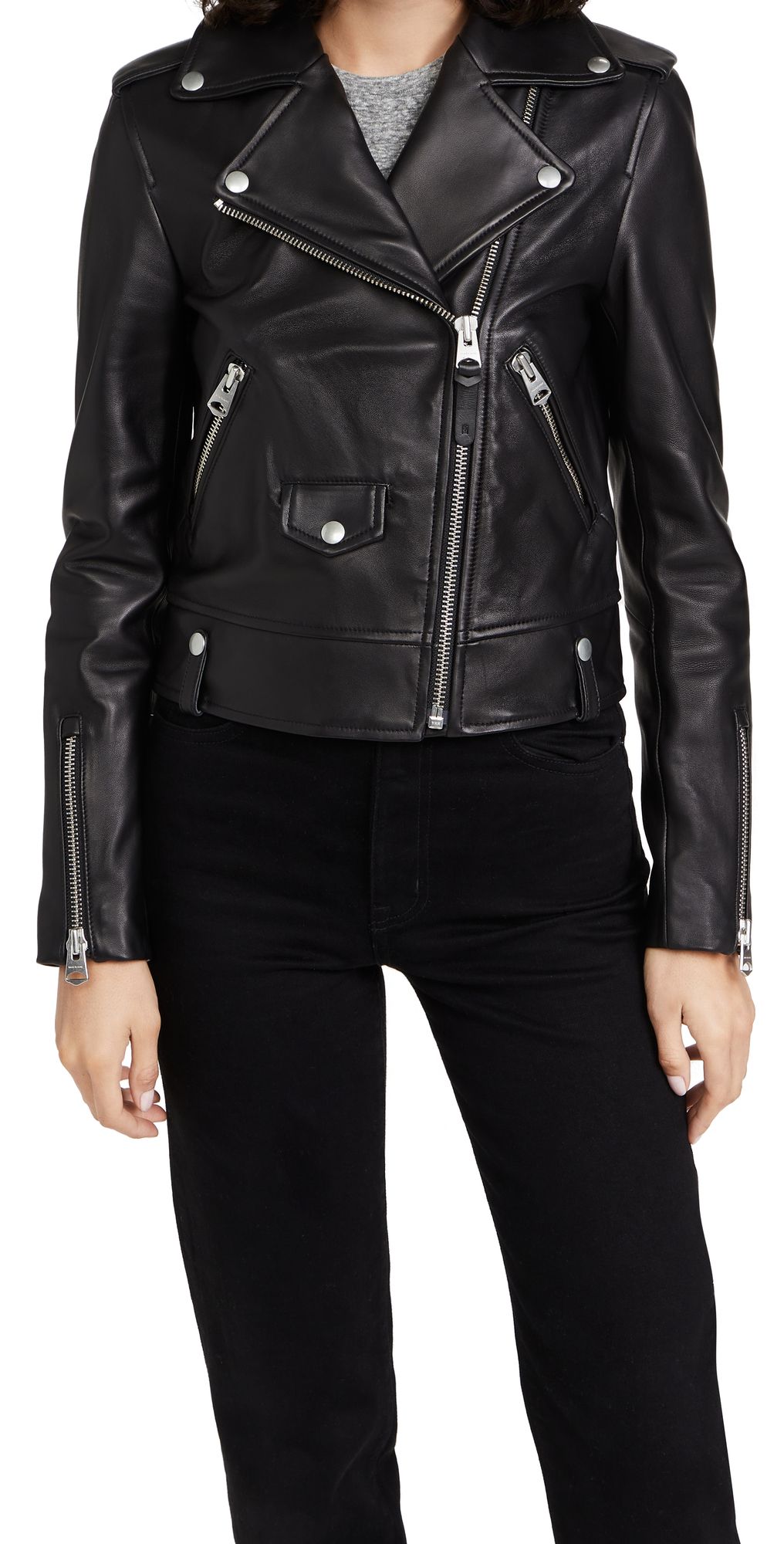 Mackage Baya Leather Jacket | Shopbop