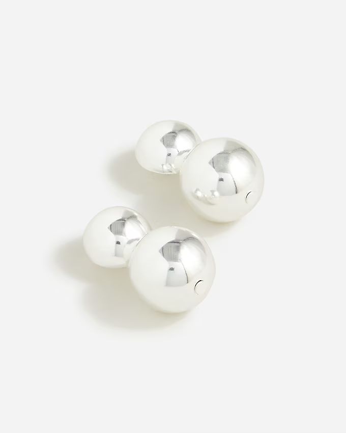 Metallic ball earrings | J.Crew US