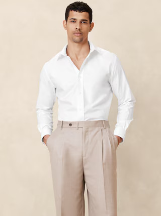 Slim Wrinkle-Resistant Dress Shirt | Banana Republic (US)