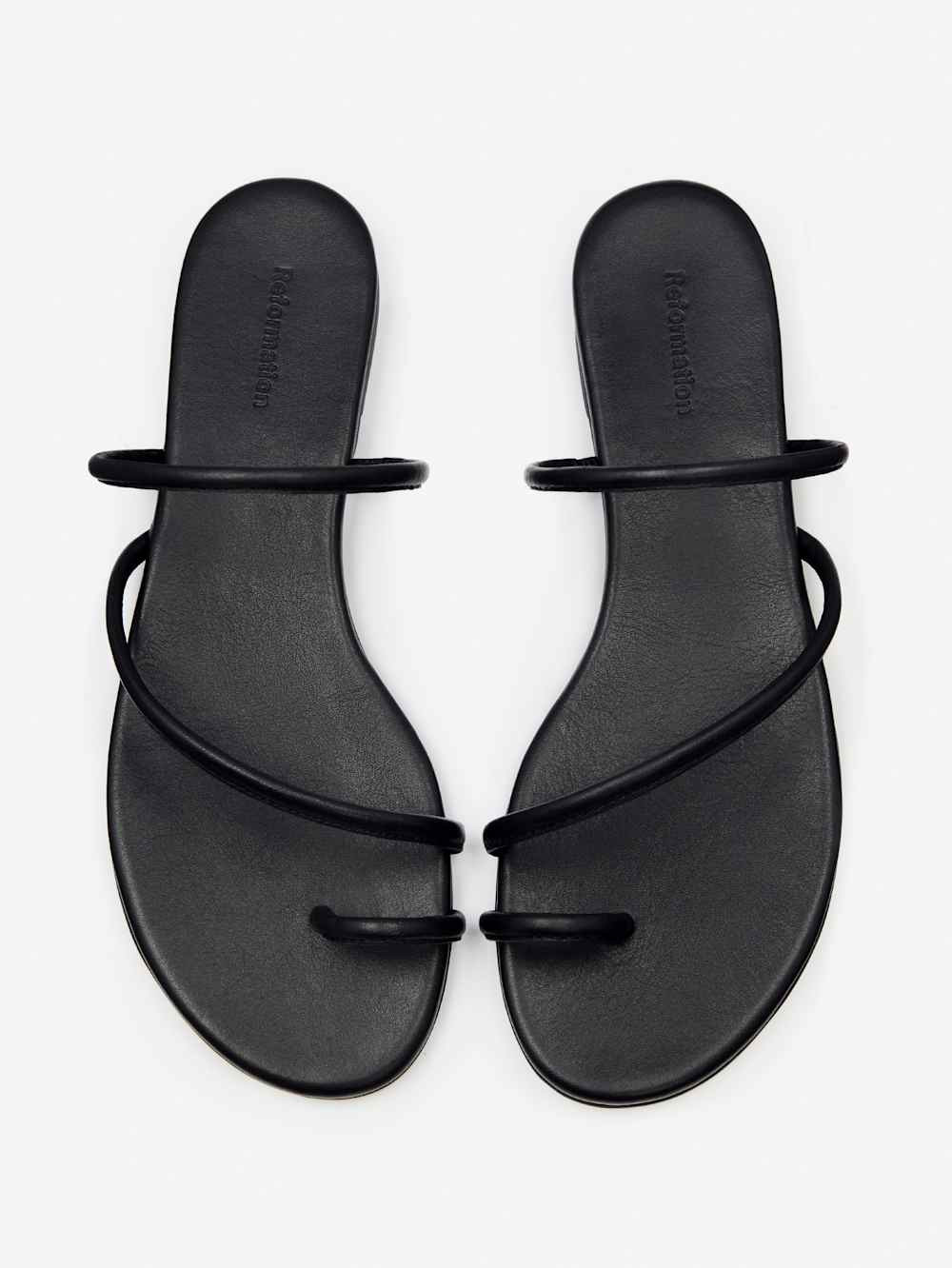 Ludo Toe Ring Strappy Flat Sandal | Reformation (Global)