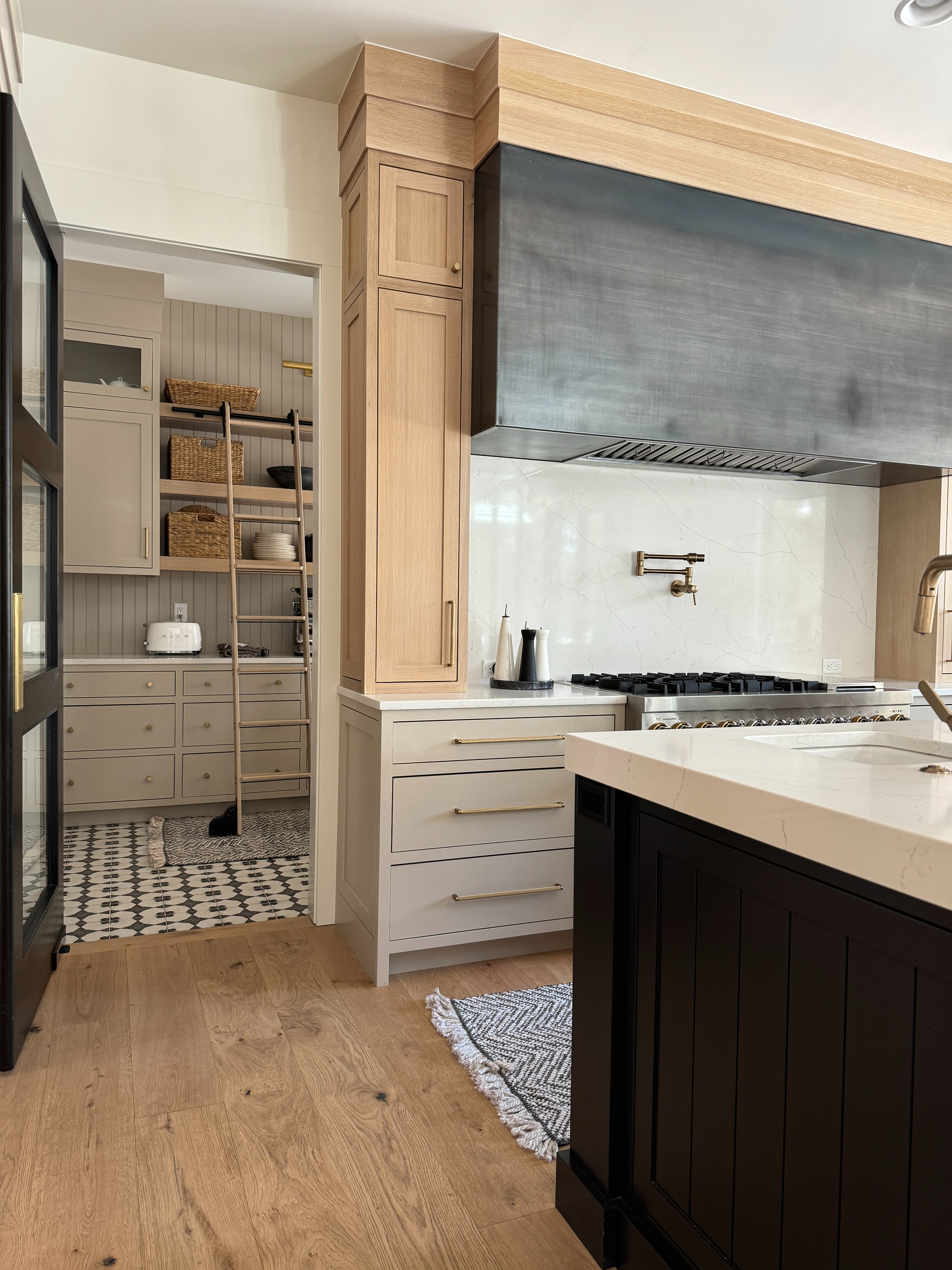 Added these baskets to the pantry to functional storage and a mix of texture. I love how they turned out. 

 #LTKHome #LTKStyleTip