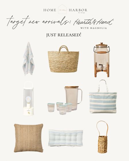 New collection alert! 🚨 Hearth and Hand’s summer drop is here and it’s so cute! Sell out risk: high 

#LTKSeasonal #LTKxTarget #LTKhome