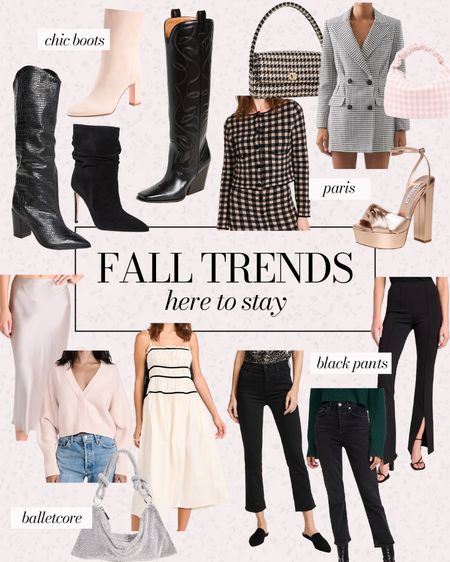 Fall trends here to stay! Black boots, jeans, mini skirts, houndstooth etc. I am here for all the fall goodness 

#LTKtravel #LTKSeasonal #LTKstyletip