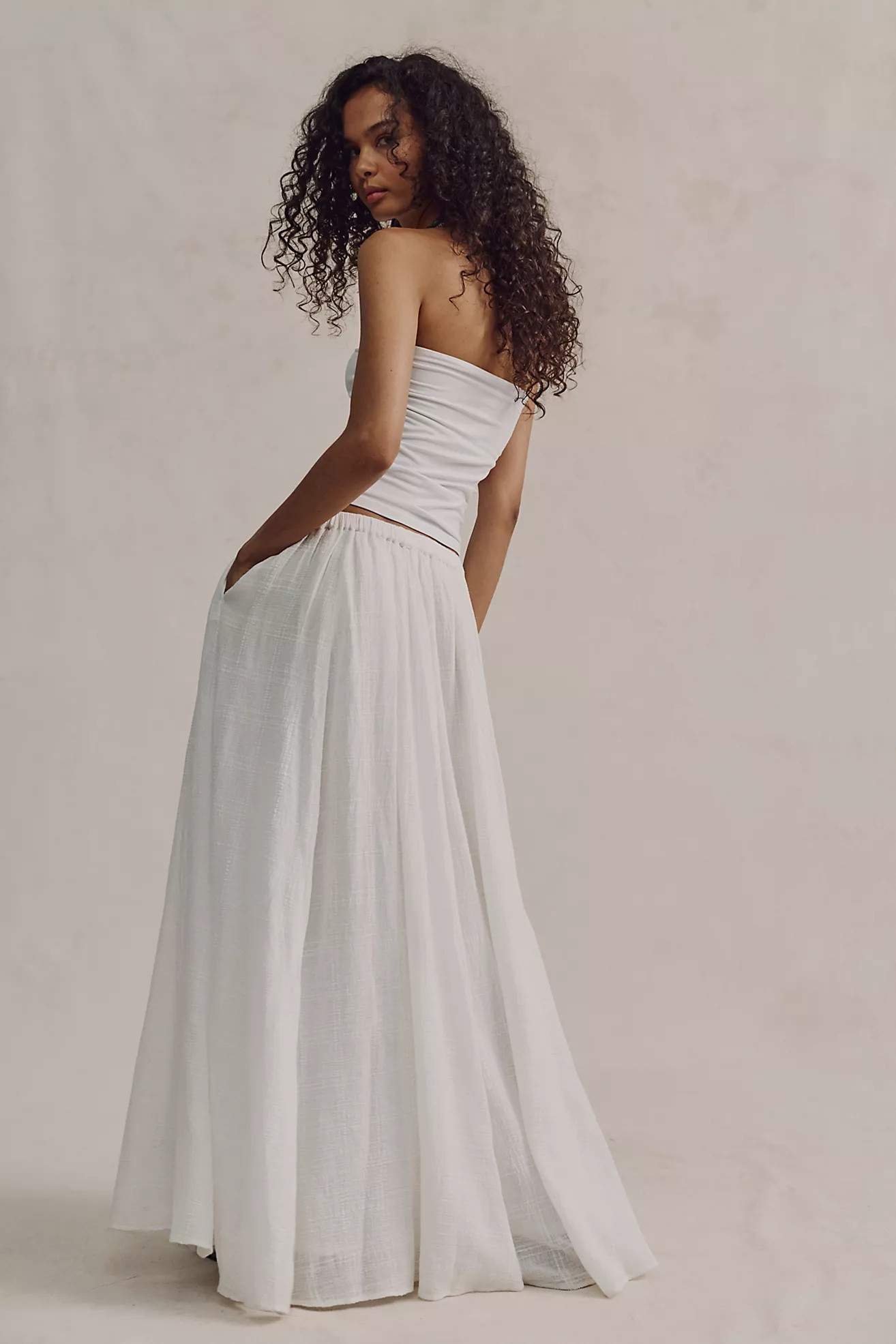 Ives Solid Maxi Skirt | Free People (Global - UK&FR Excluded)