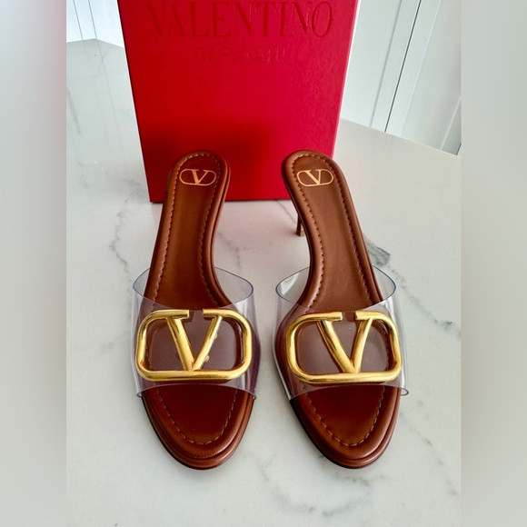 Valentino VLogo Slide Sandals | Poshmark
