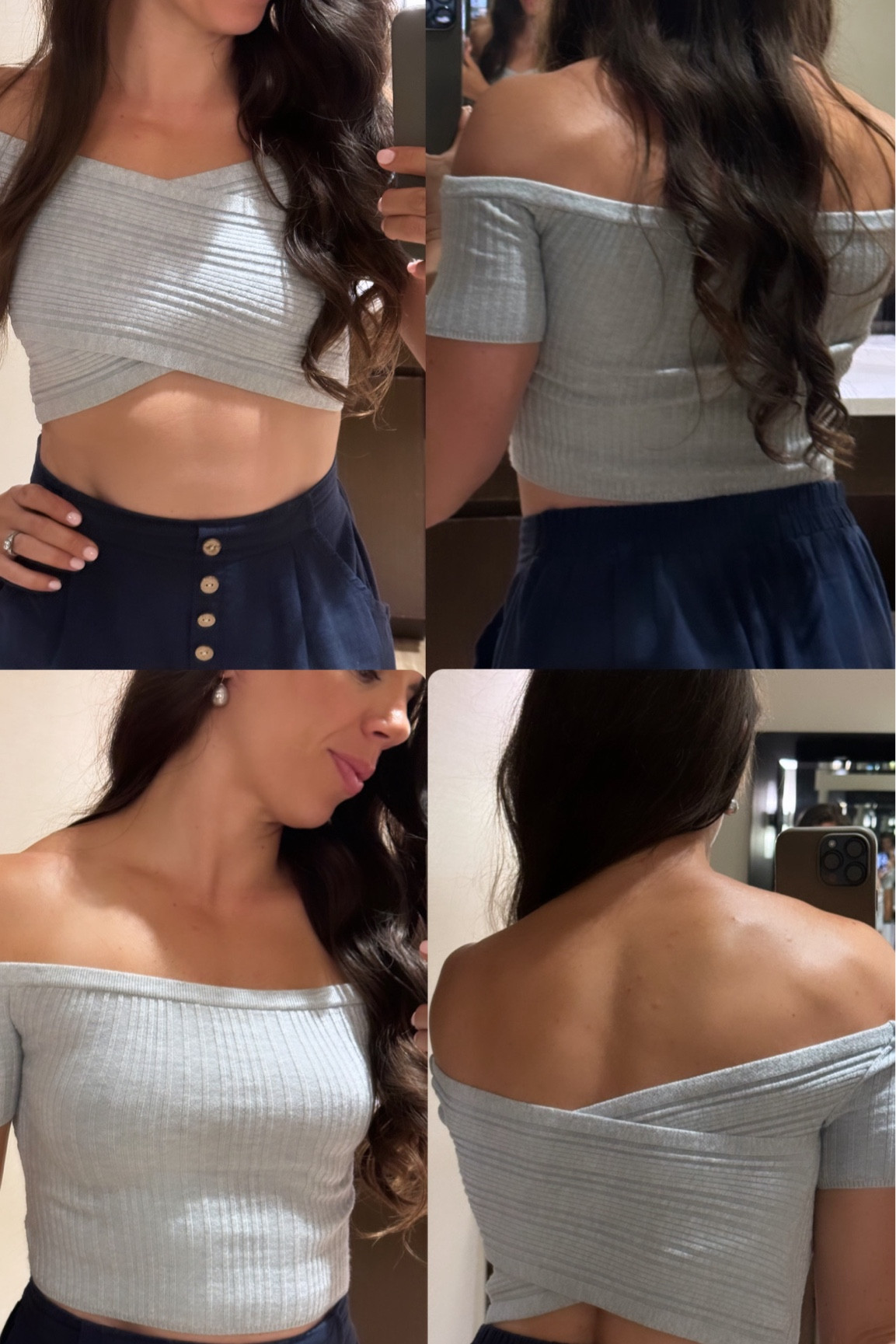 Reversible crop sweater top! 

#LTKSeasonal #LTKFindsUnder50 #LTKSummerSales