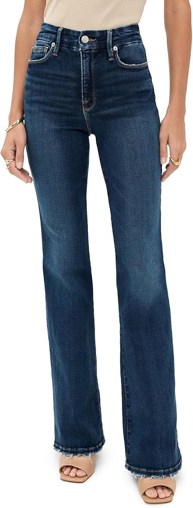 Classic Slim Bootcut Jeans in Indigo692 by good american | Amazon (US)
