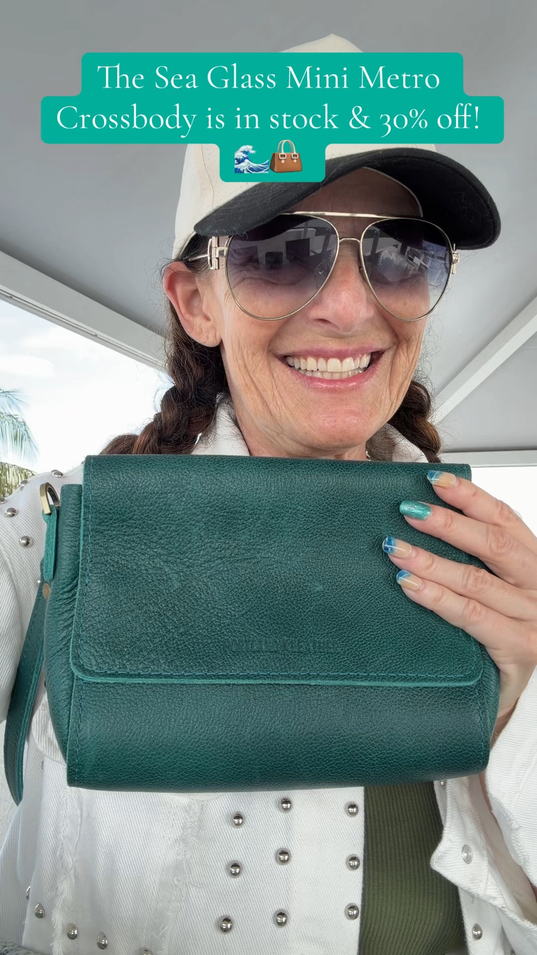 The Portland Leather Mini Metro in Sea Glass is in stock & 30% off! Additional colors & other sizes available too!💚🌊👜💃🏻

#LTKootd #LTKSaleAlert #LTKdayinmylife