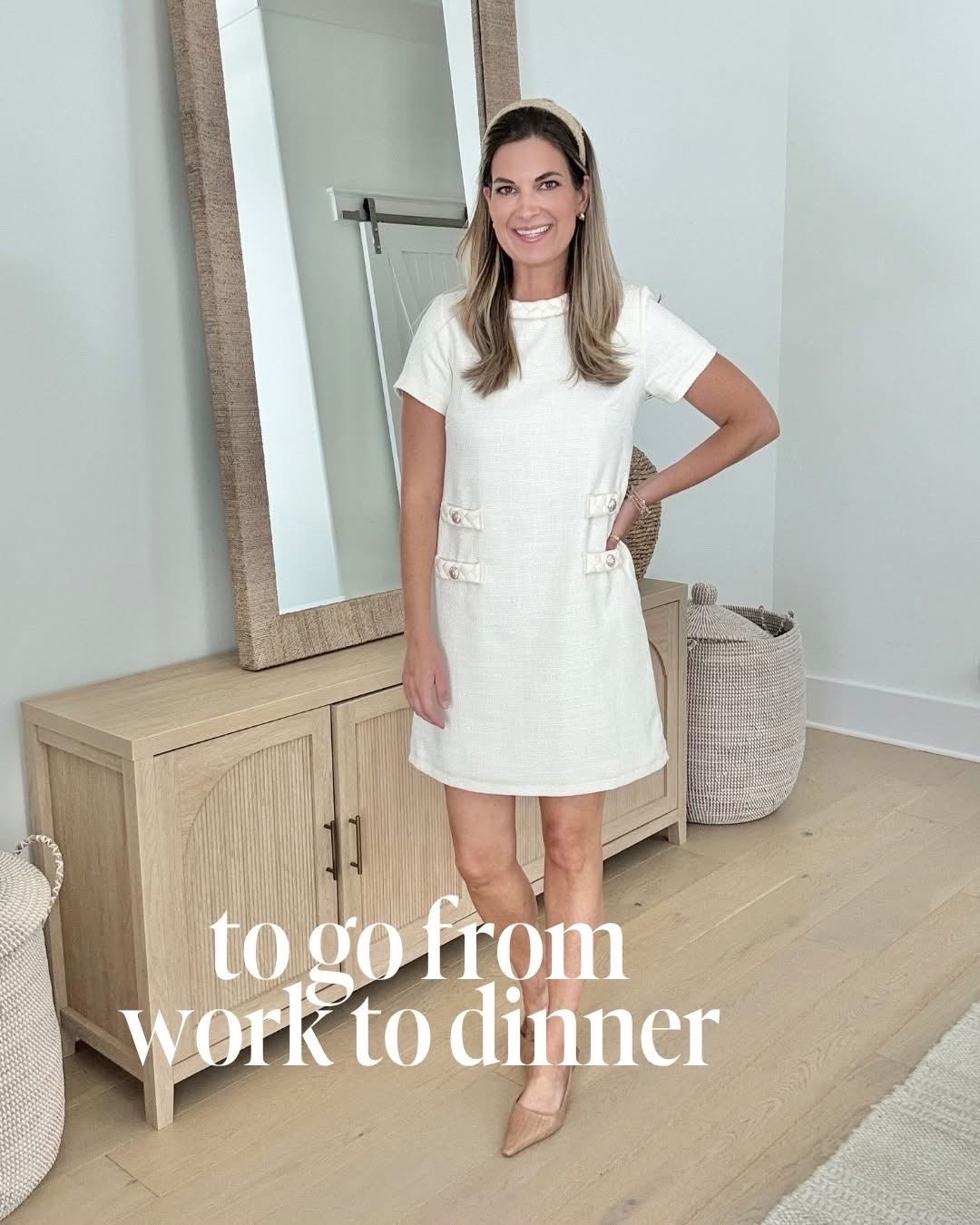 Love this transition from work to dinner dress 🙌🏻🙌🏻

#LTKdayinmylife #LTKootd #LTKWorkwear